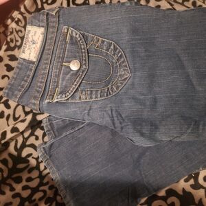 True Religion Blue Denim Jeans